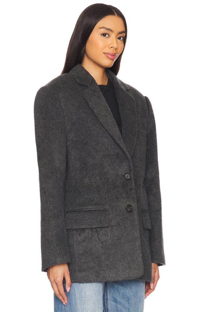 revolve Wool Blend Blazer - 3