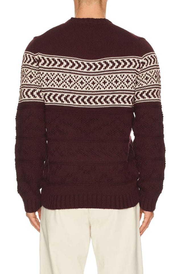 revolve Textured Fair Isle Sweater - 2