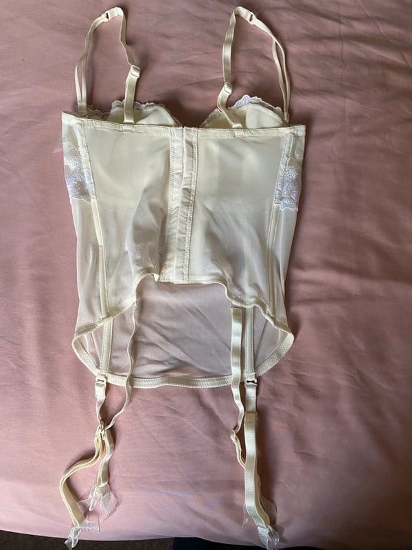 Pretty Polly Pretty Polly Fully boned corset with suspenders 32D - 3