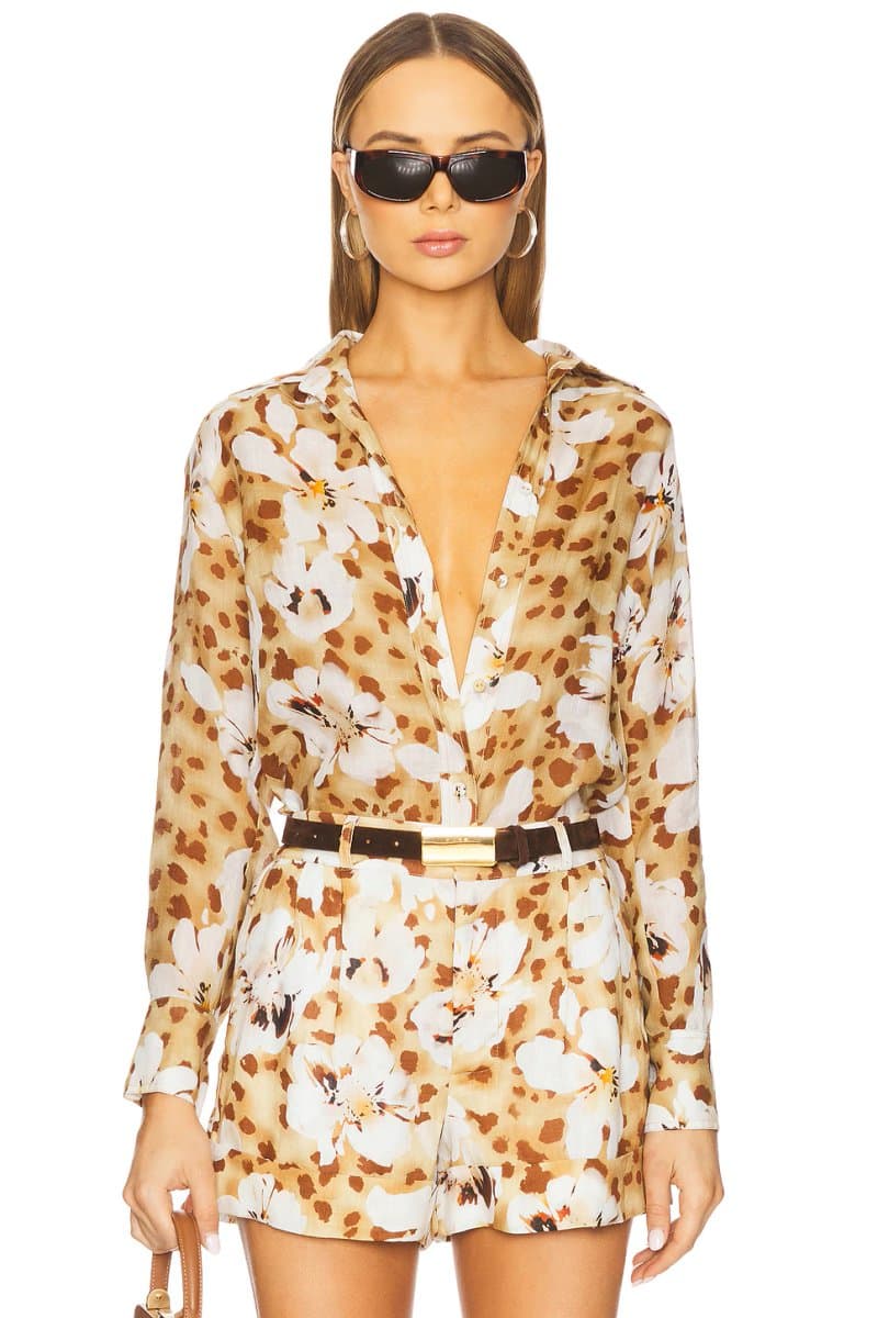 revolve Helen Print Top