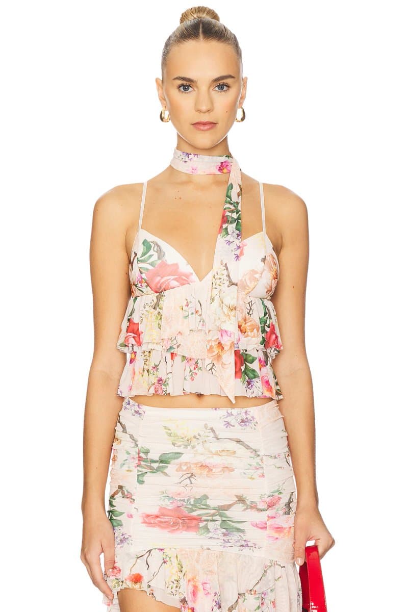 revolve Gisela Clip Dot Top