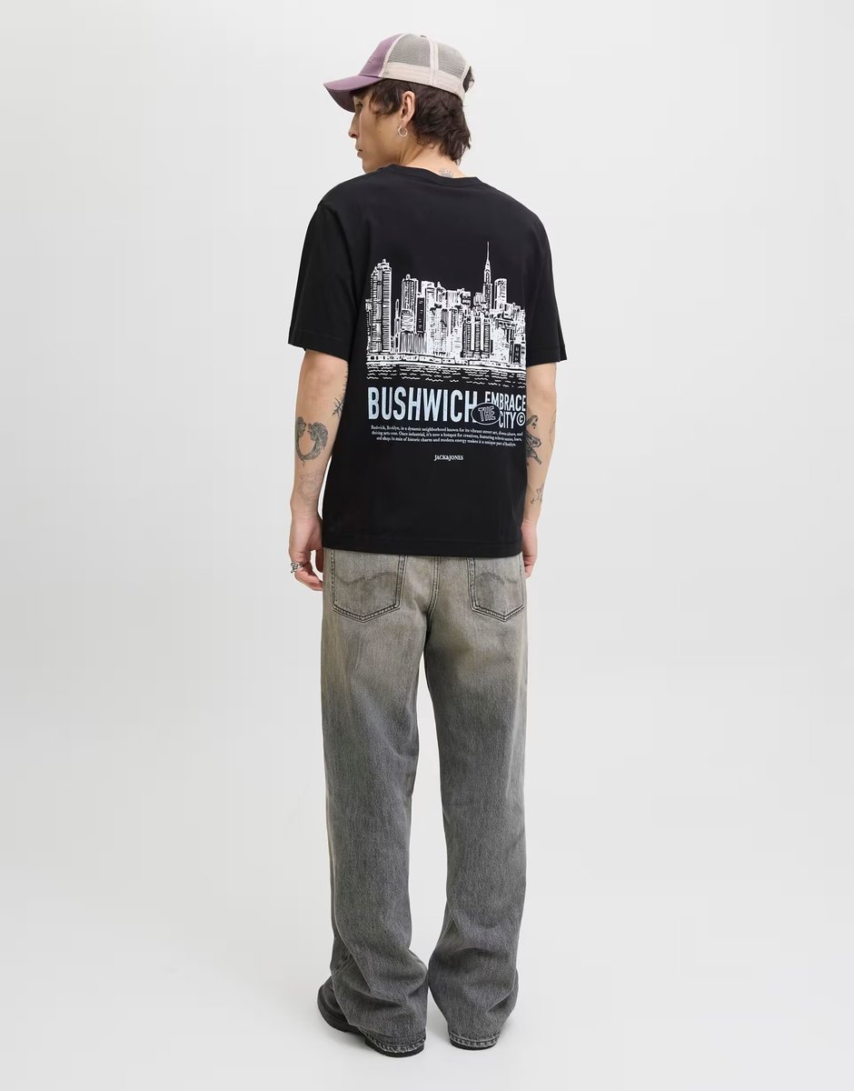 ASOS Jack & Jones T-shirt in black - 1