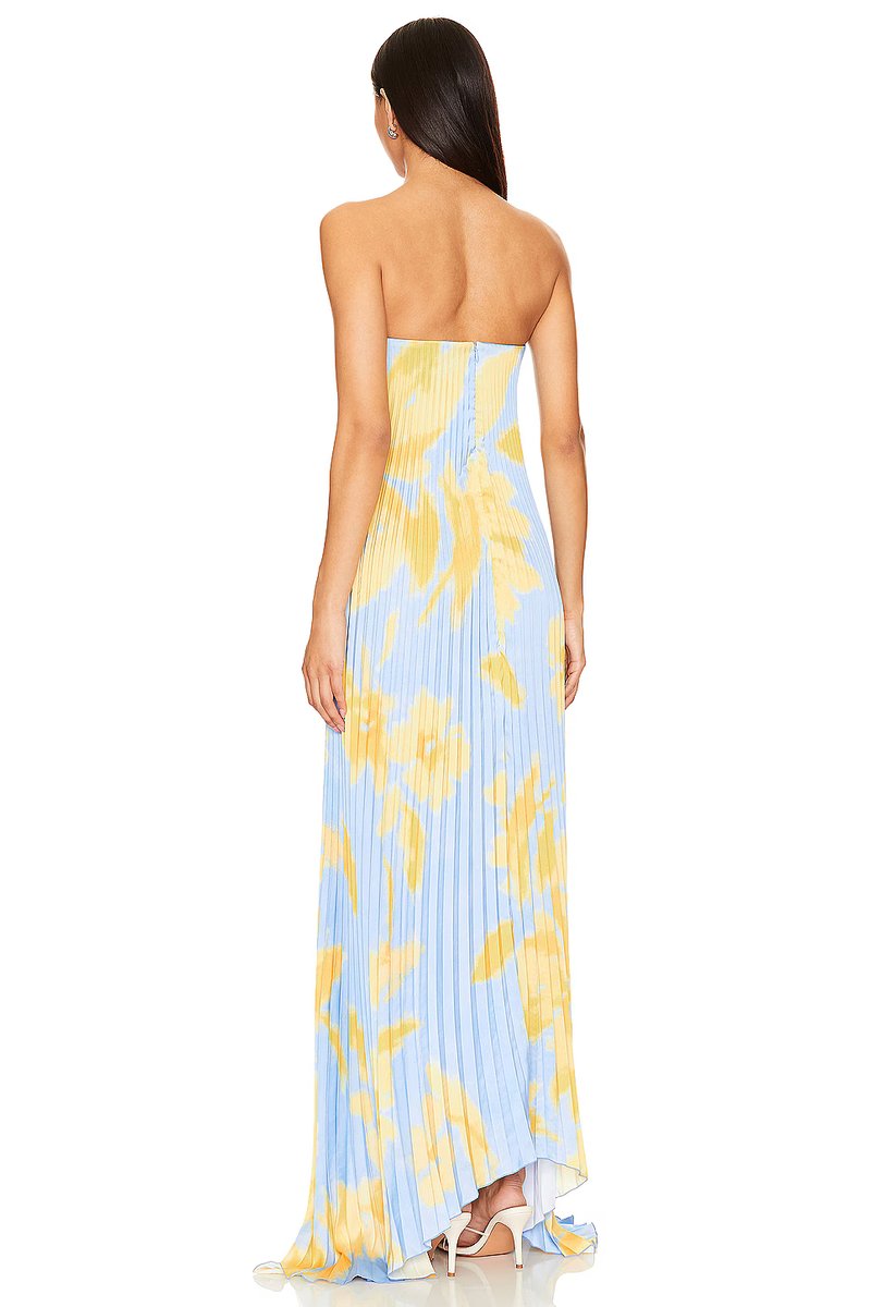 revolve Black Tie Gown - 3