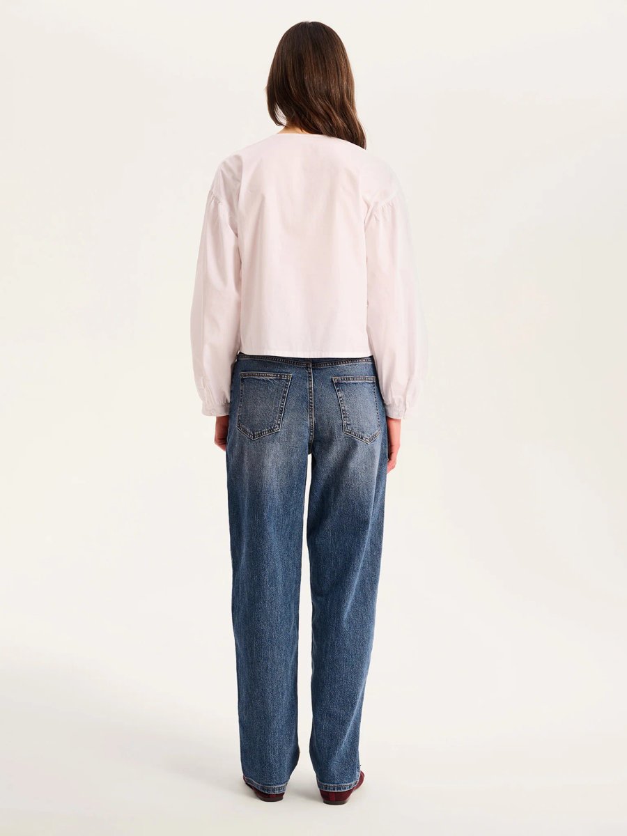 OMNES Annaka Blouse in White - 4