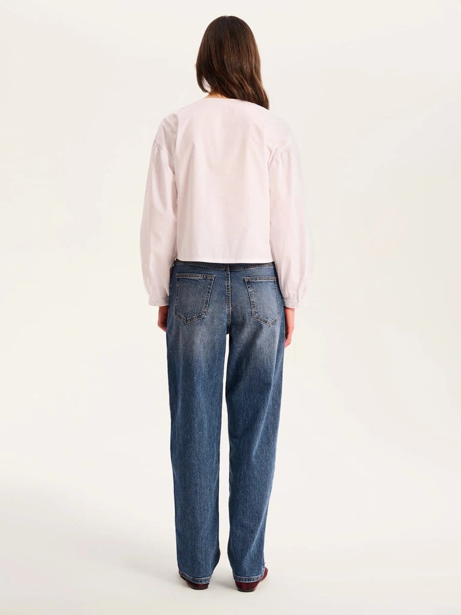OMNES Annaka Blouse in White - 4