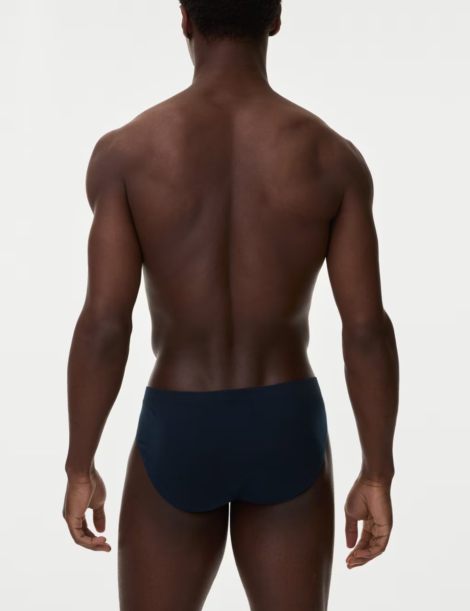 Marks & Spencer M&S 5 Pack Pure Cotton Cool & Fresh™ Slips Denim Mix - 2