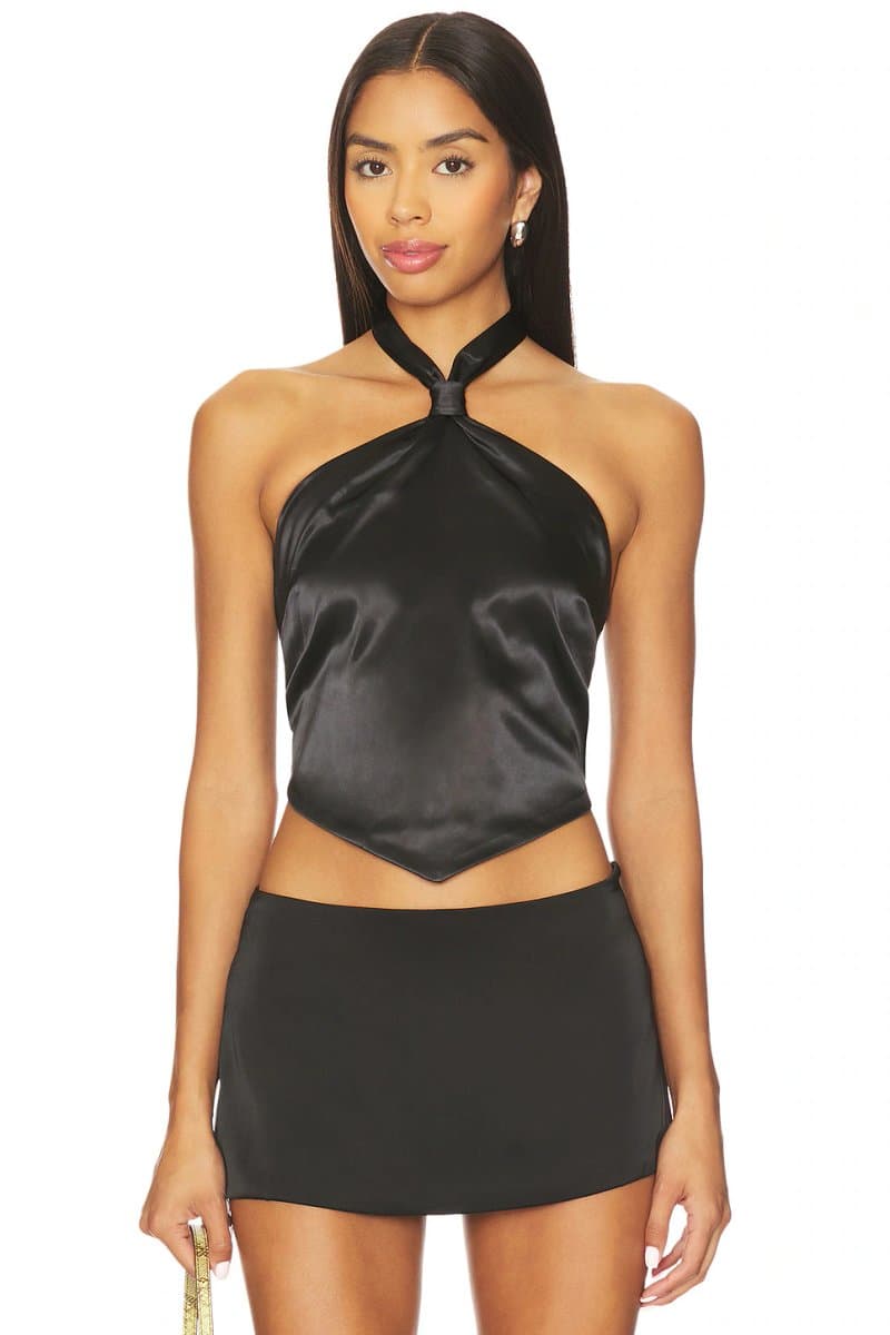 revolve Revolve Martine Halter Top in Black
