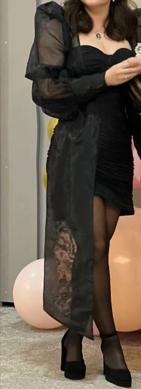 ASOS Asos Luxe Corsetted Chiffon Dress - 2