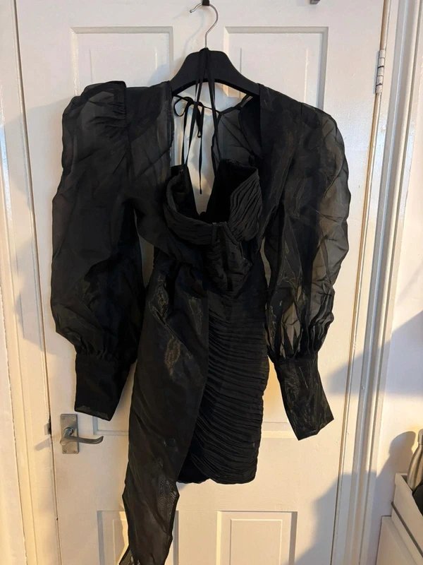 ASOS Asos Luxe Corsetted Chiffon Dress - 3