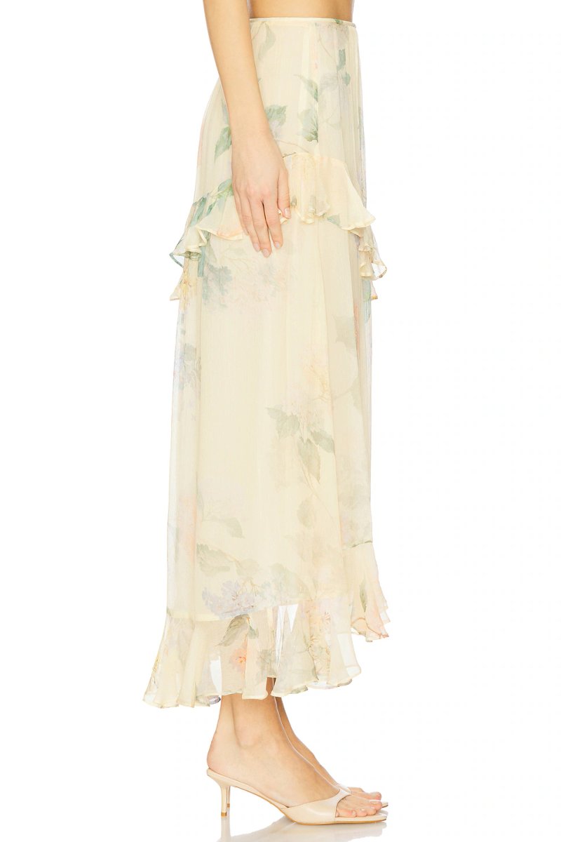 revolve Illuminate Asymmetric Skirt - 3