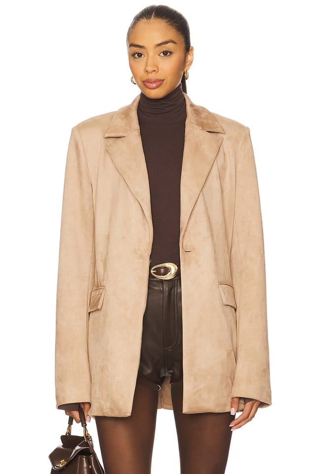 revolve Eva Faux Suede Jacket - 2