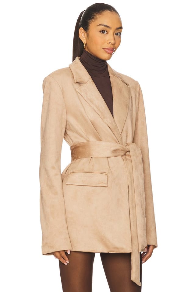 revolve Eva Faux Suede Jacket - 3
