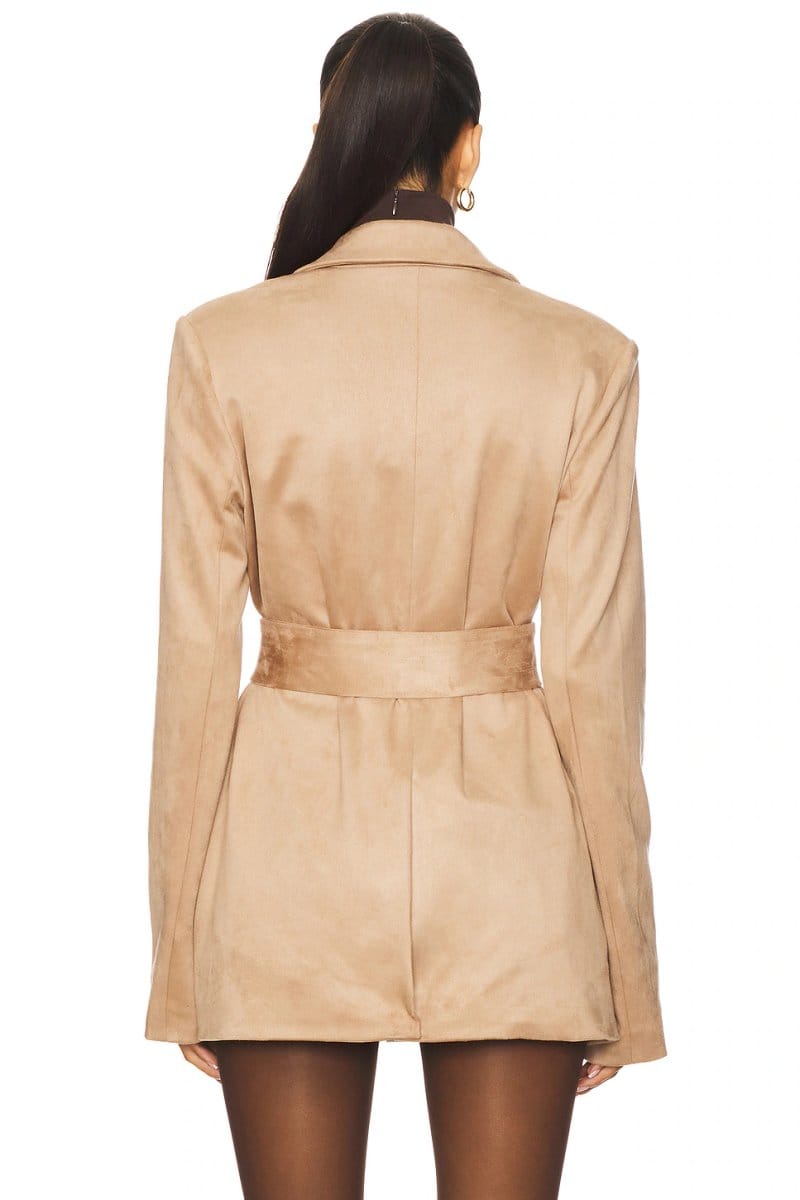 revolve Eva Faux Suede Jacket - 4