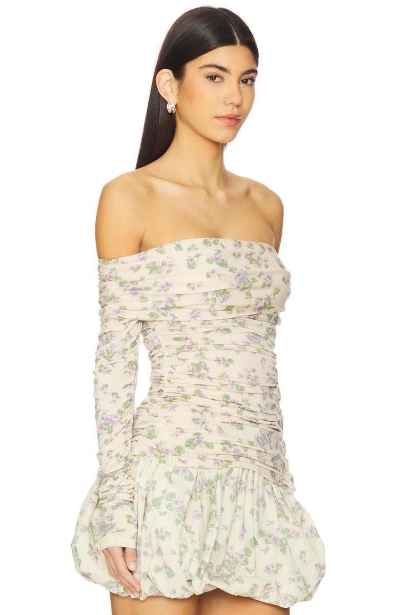 revolve Off Shoulder Wrap Top - 2