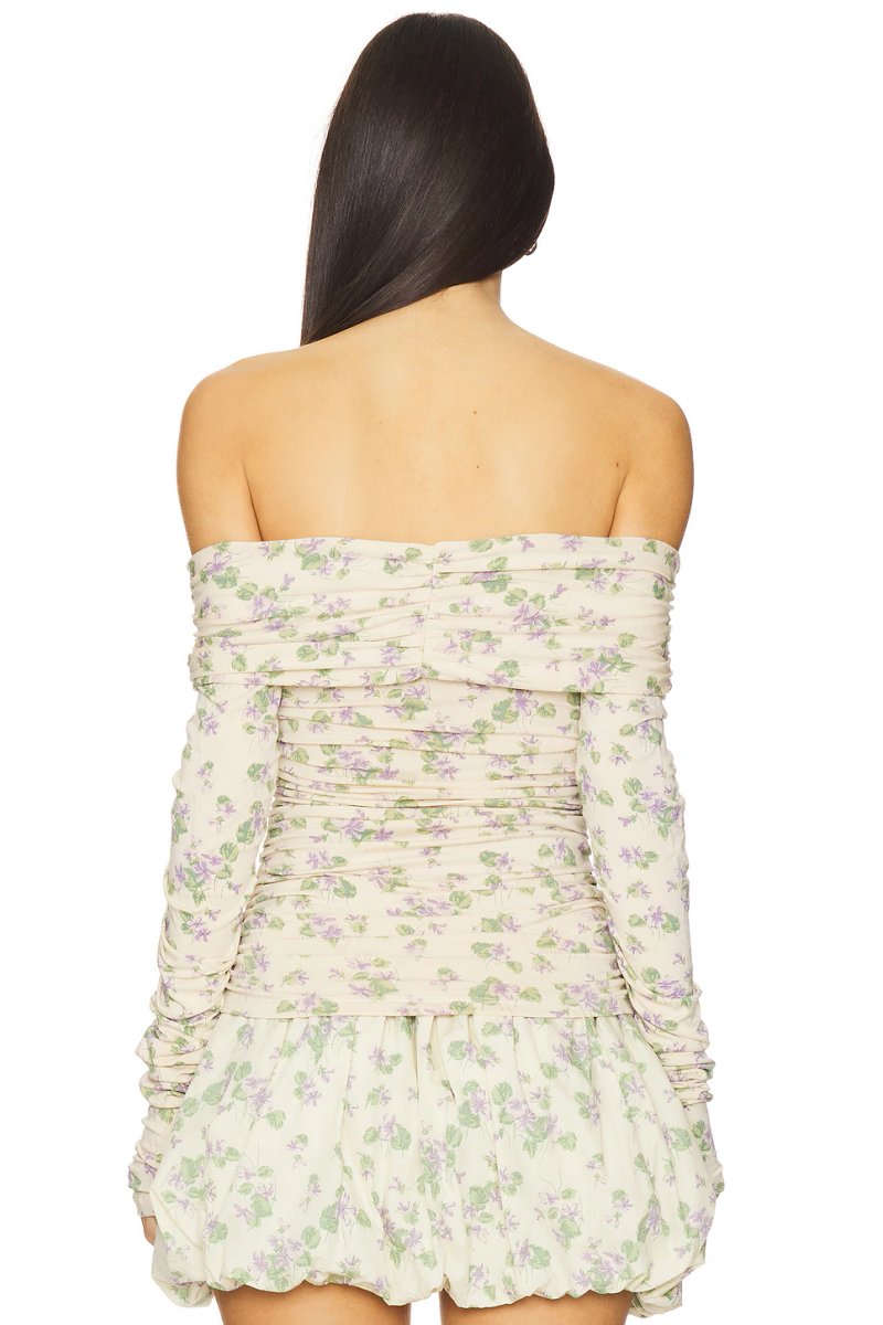 revolve Off Shoulder Wrap Top - 3