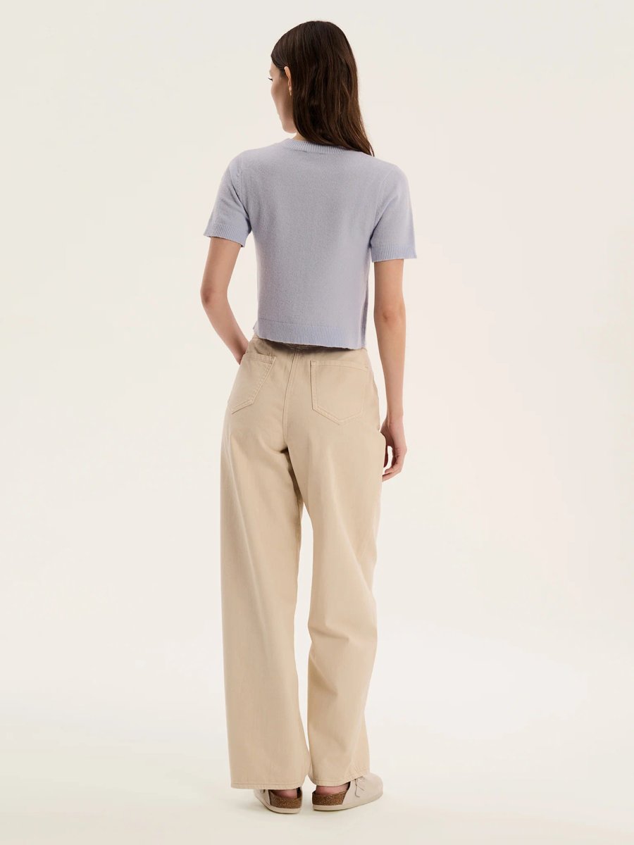 OMNES Lexi Top in Light Blue - 3