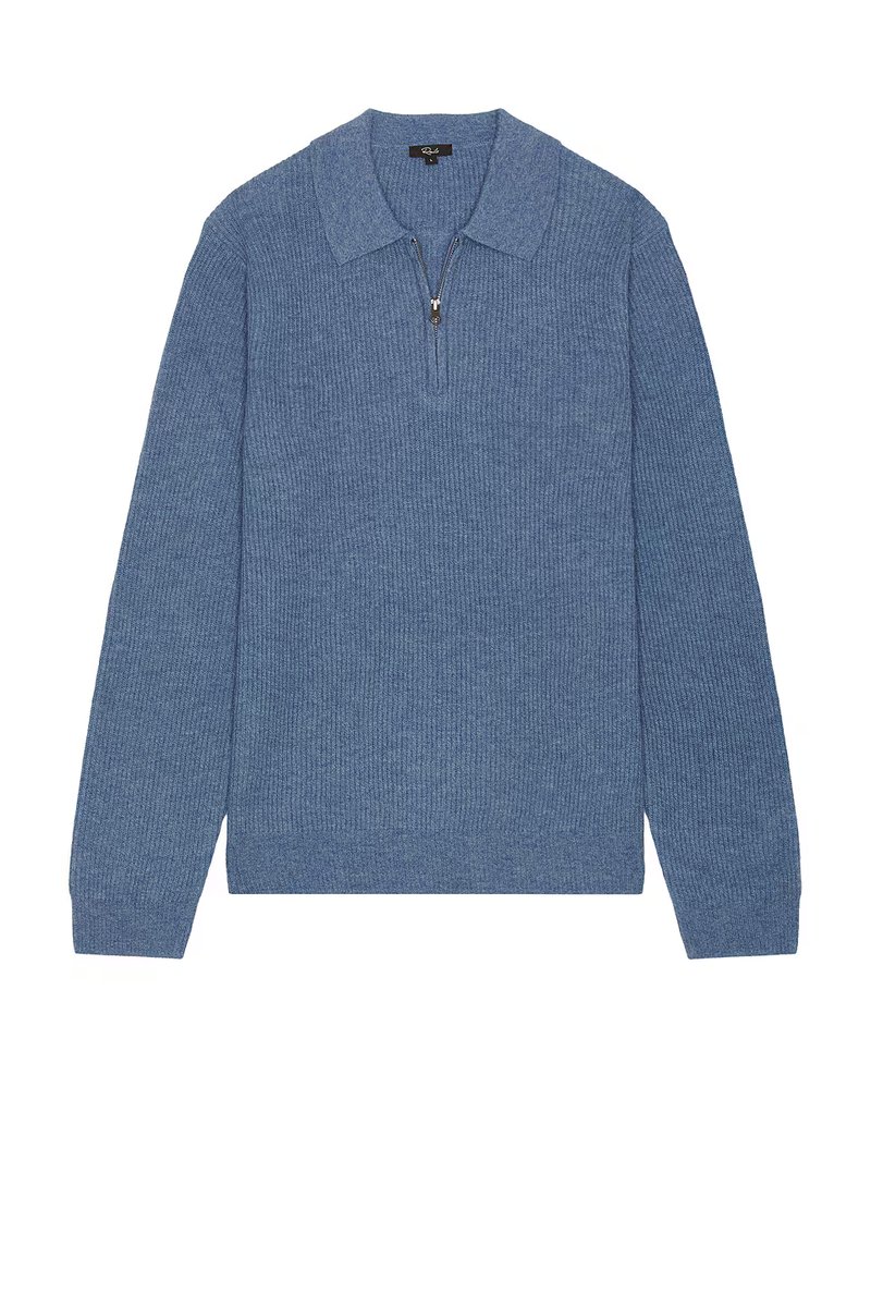 revolve Monty Quarter Zip Polo - 4