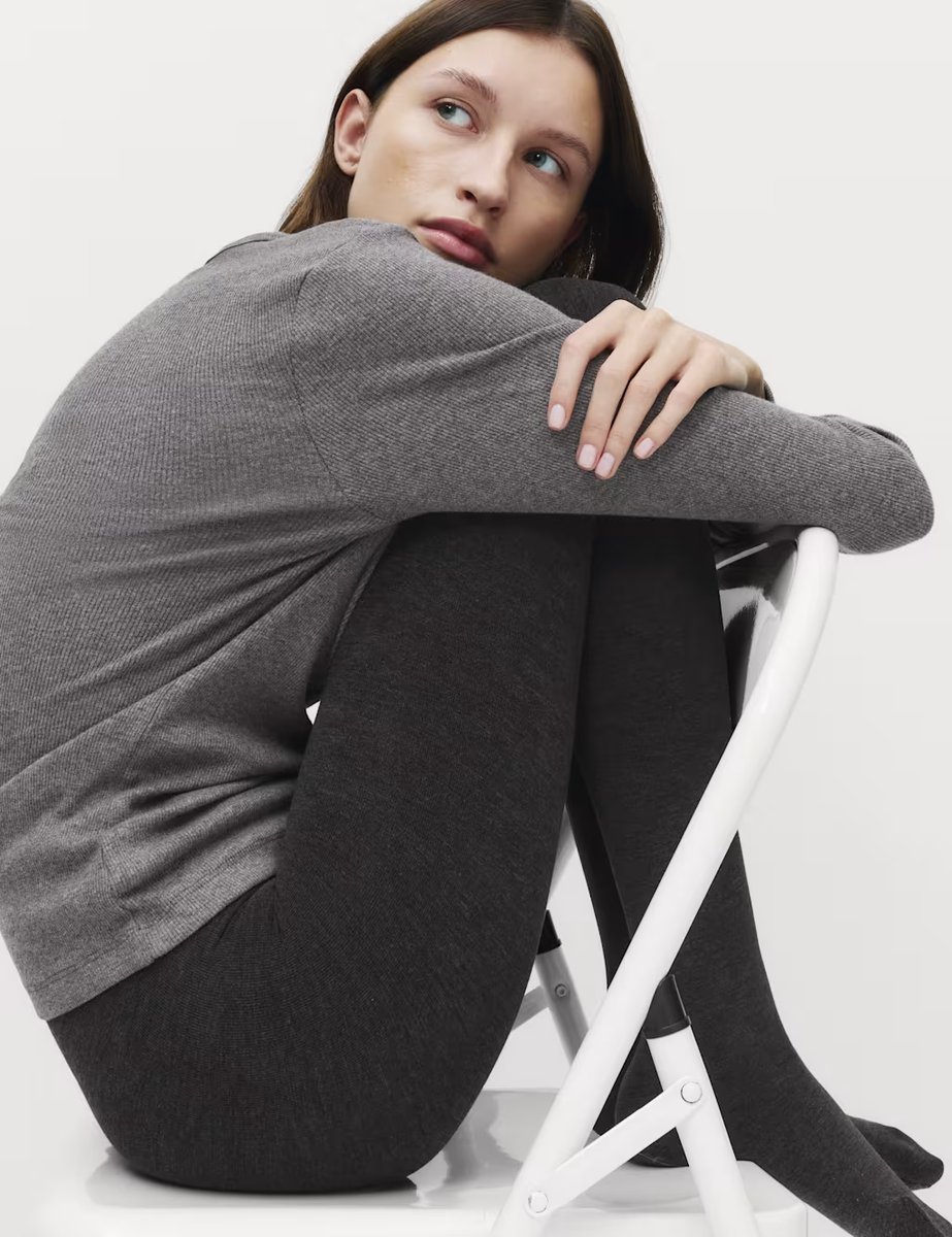 Marks & Spencer M&S 180 Denier Thermal Heatgen™ Medium Tights Grey - 2