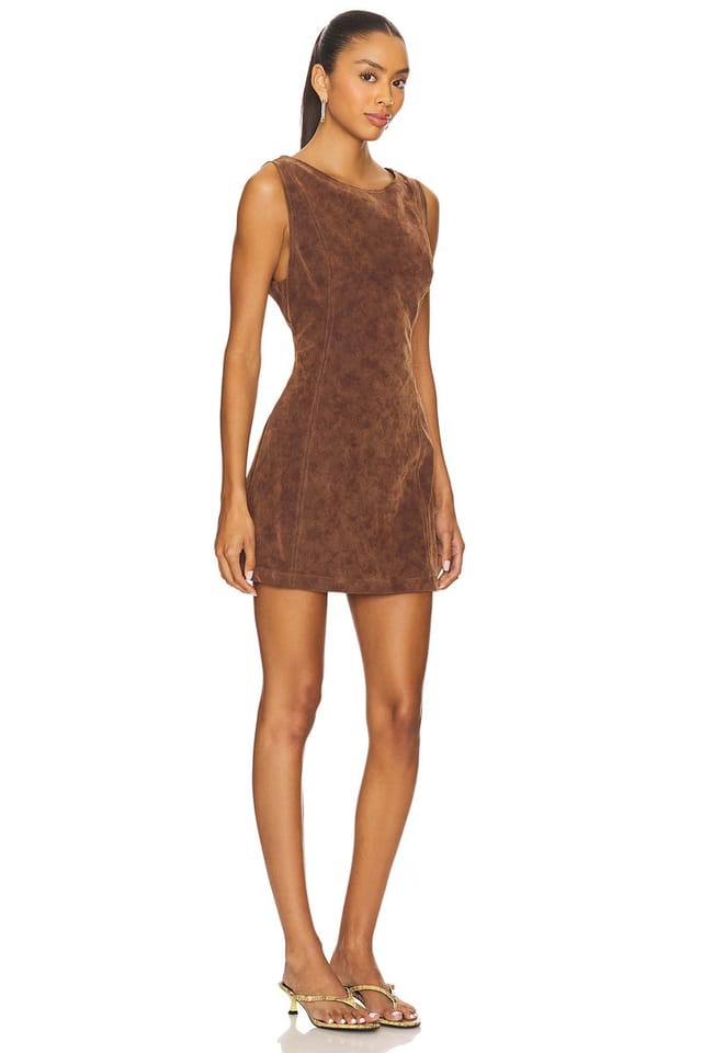 revolve Atlas Suede Mini Dress - 2