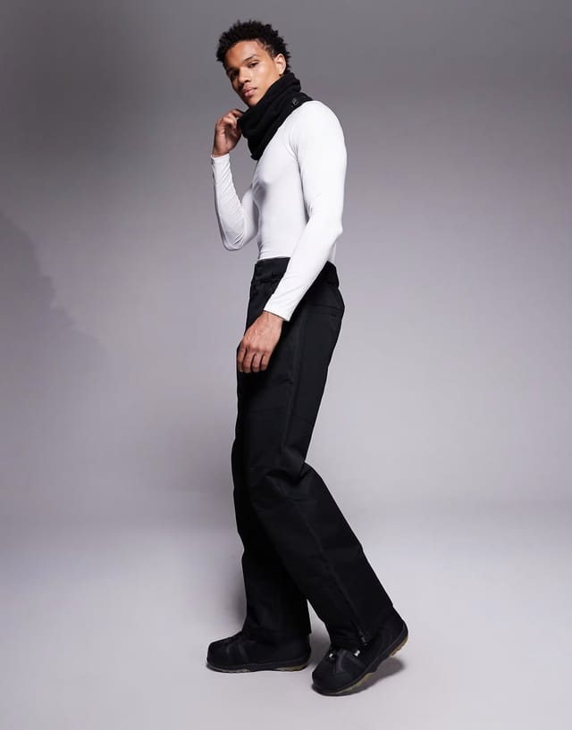 ASOS Threadbare ski trousers in black - 2
