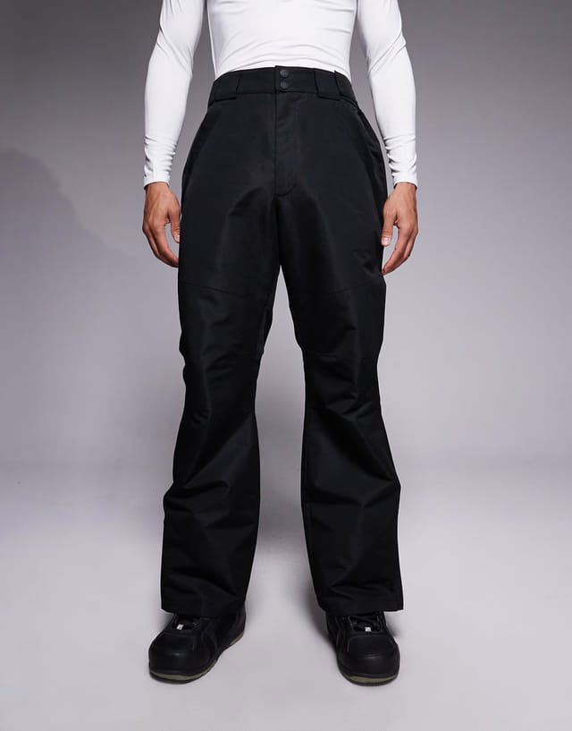 ASOS Threadbare ski trousers in black - 3