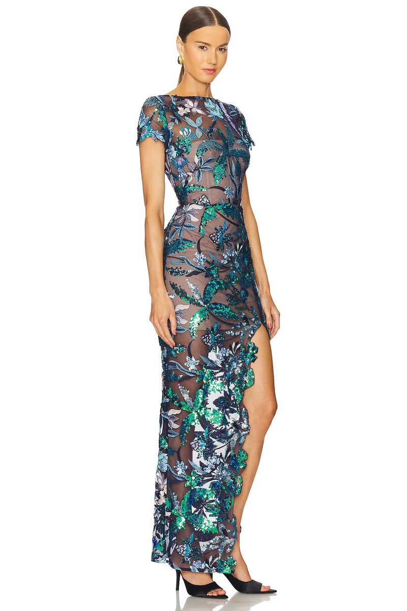 revolve Zinna Embroidered Gown - 2