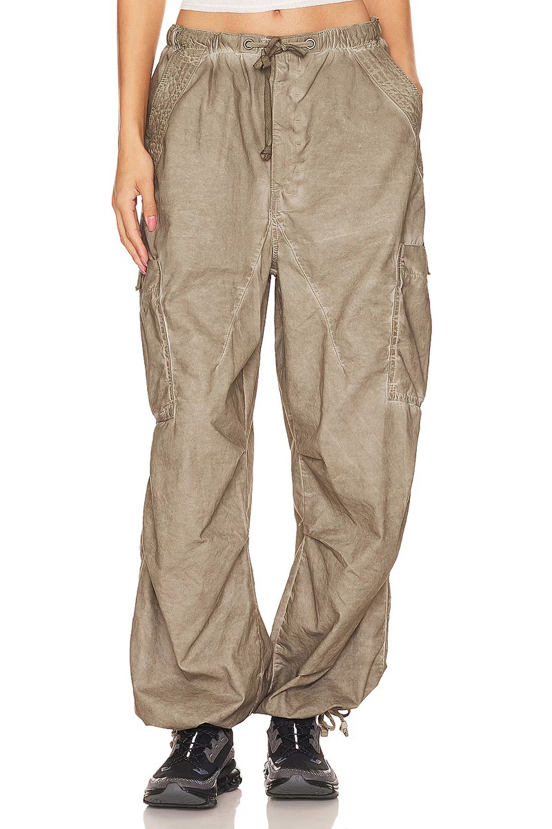 revolve Oil Wash Parachute Pants - 2