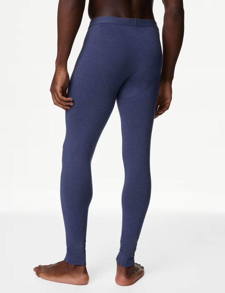 Marks & Spencer M&S 2 Pack Heatgen™ Light Thermal Long Johns Denim - 3