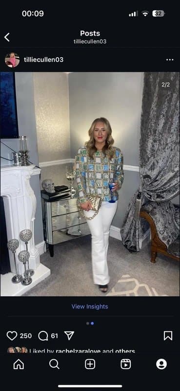 ASOS Asos Luxe embellished sequin top