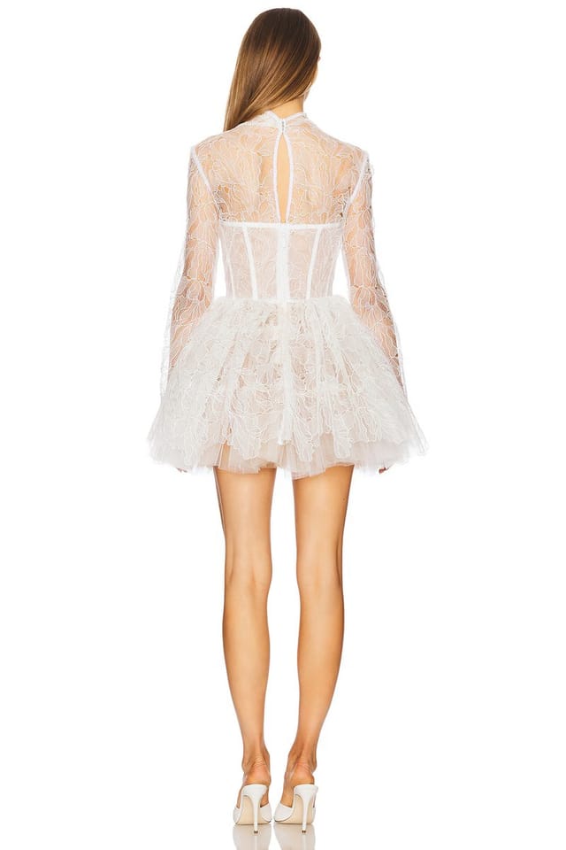 revolve Maraya Arabella Lace Mini Dress - 3