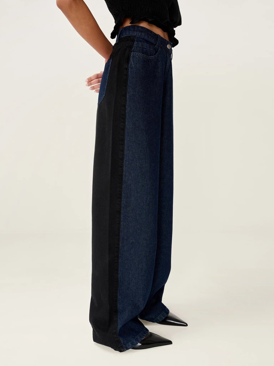 OMNES Eddie Jean in Dark Indigo Wash - 2