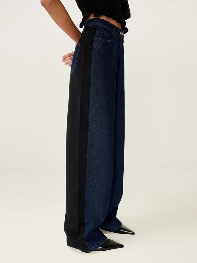 OMNES Eddie Jean in Dark Indigo Wash - 2