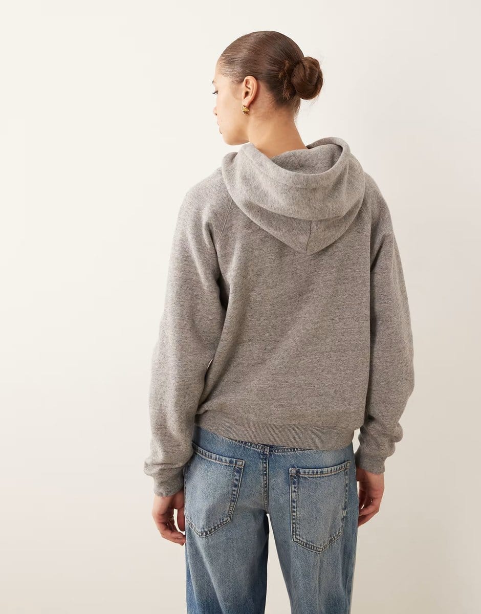 ASOS Polo Ralph Lauren icon logo hoodie in grey - 4