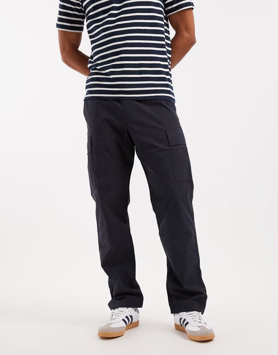 ASOS Jack & Jones Loose Tech Cargo Trousers Navy