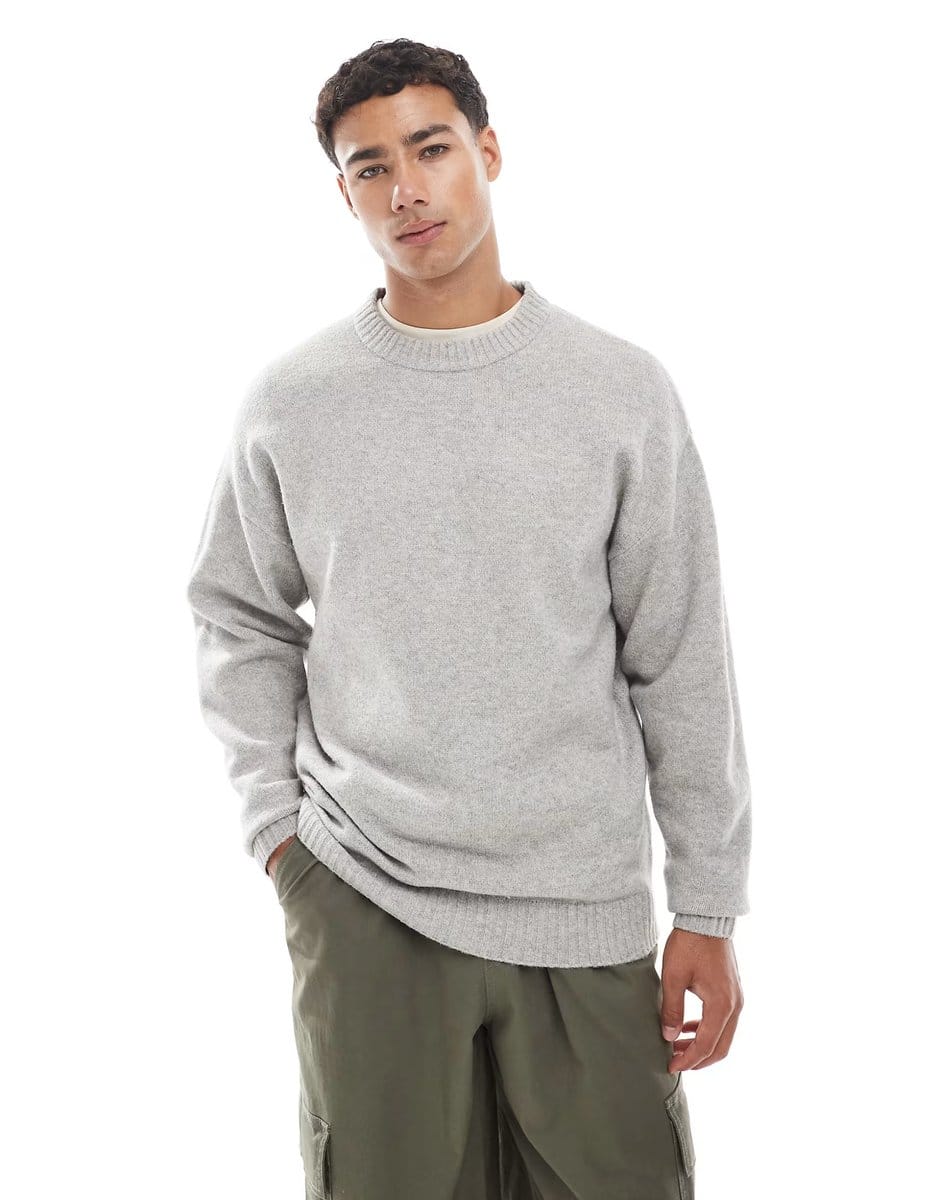 light grey melange