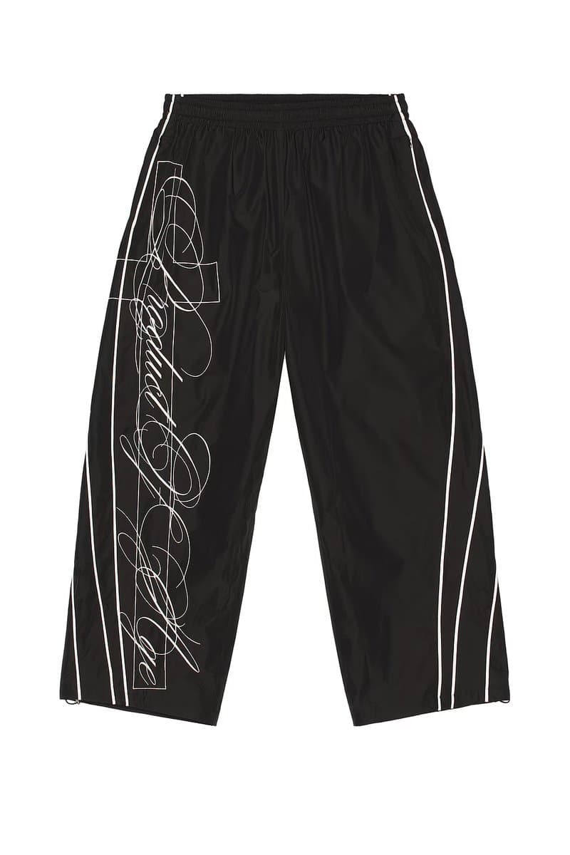 revolve Revolve Black Vapor Pants with White Stripe