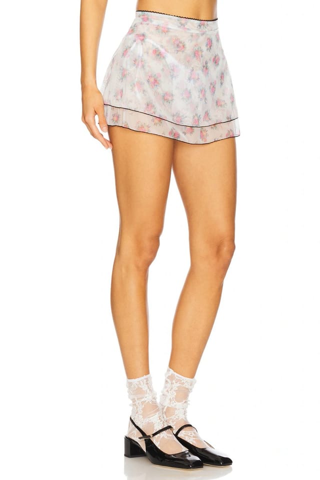 revolve Cordelia Mesh Skirt - 2
