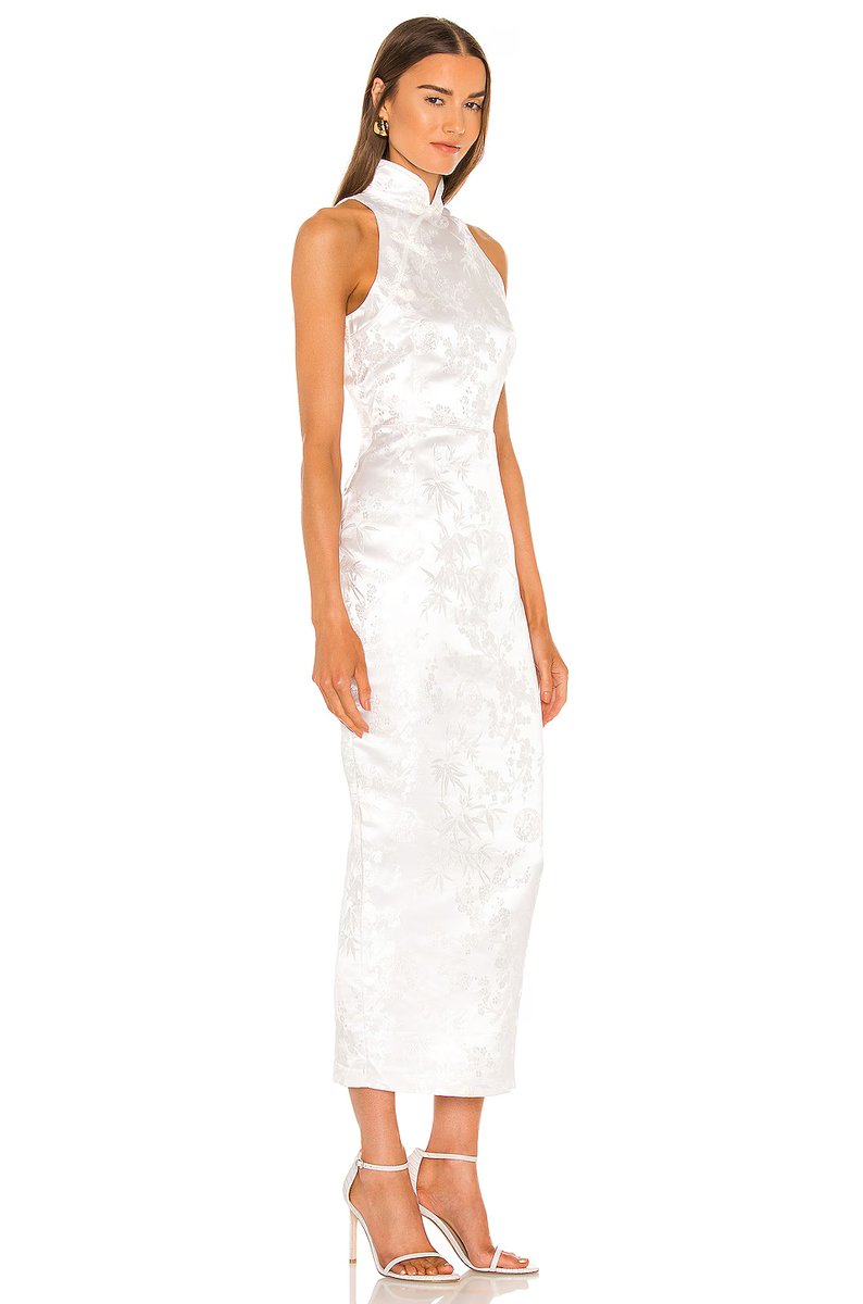 revolve Jill Chinese Jacquard Pencil Dress - 2