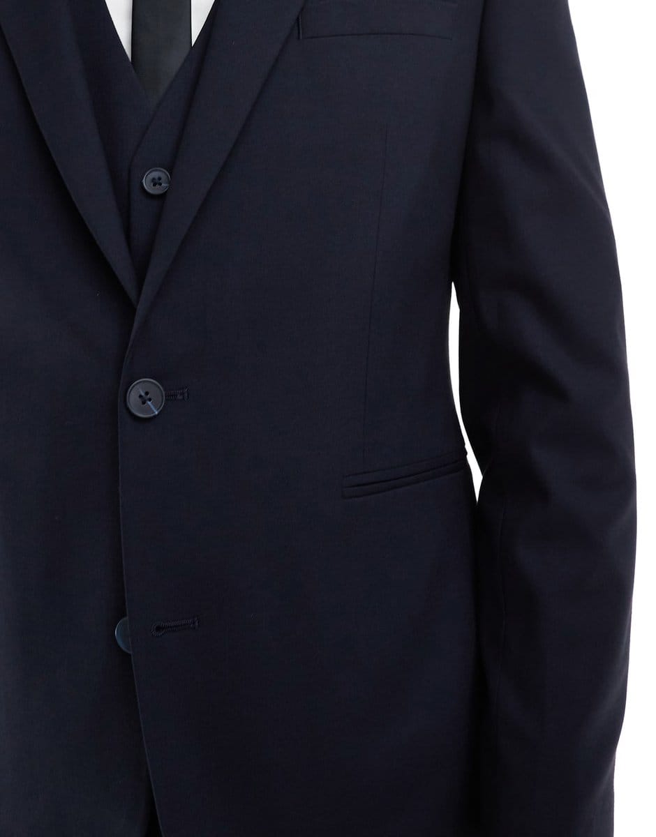 ASOS ASOS DESIGN slim suit jacket in dark navy - 4