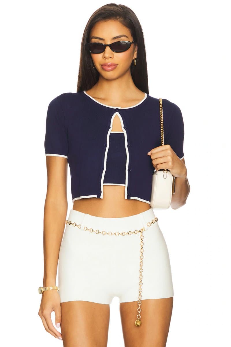 revolve Amy Cardi Set