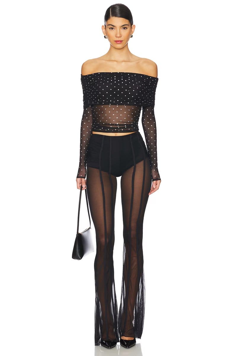 revolve Oriana Mesh Top - 4