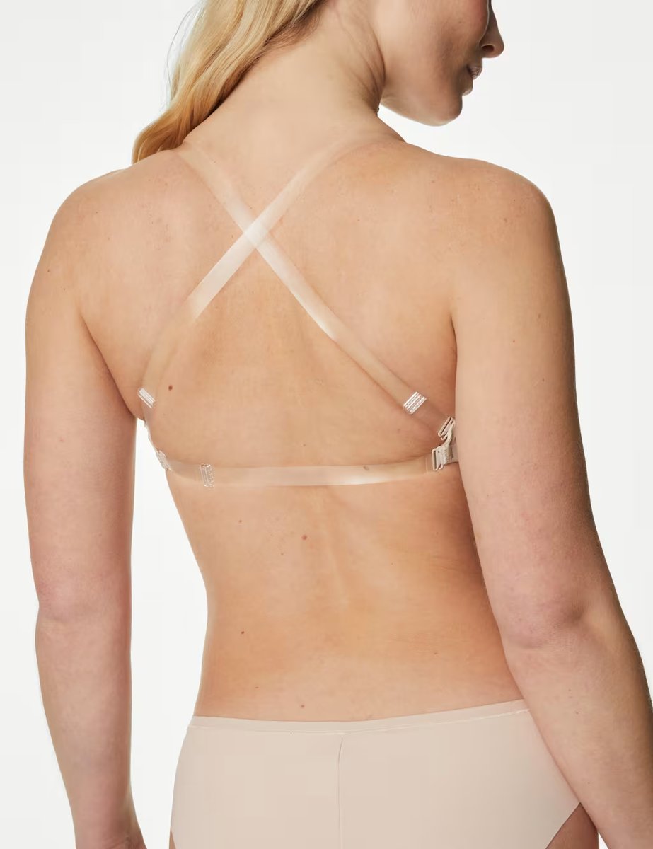 Marks & Spencer M&S Wired Multiway Push Up Bra (A-DD) Opaline - 3