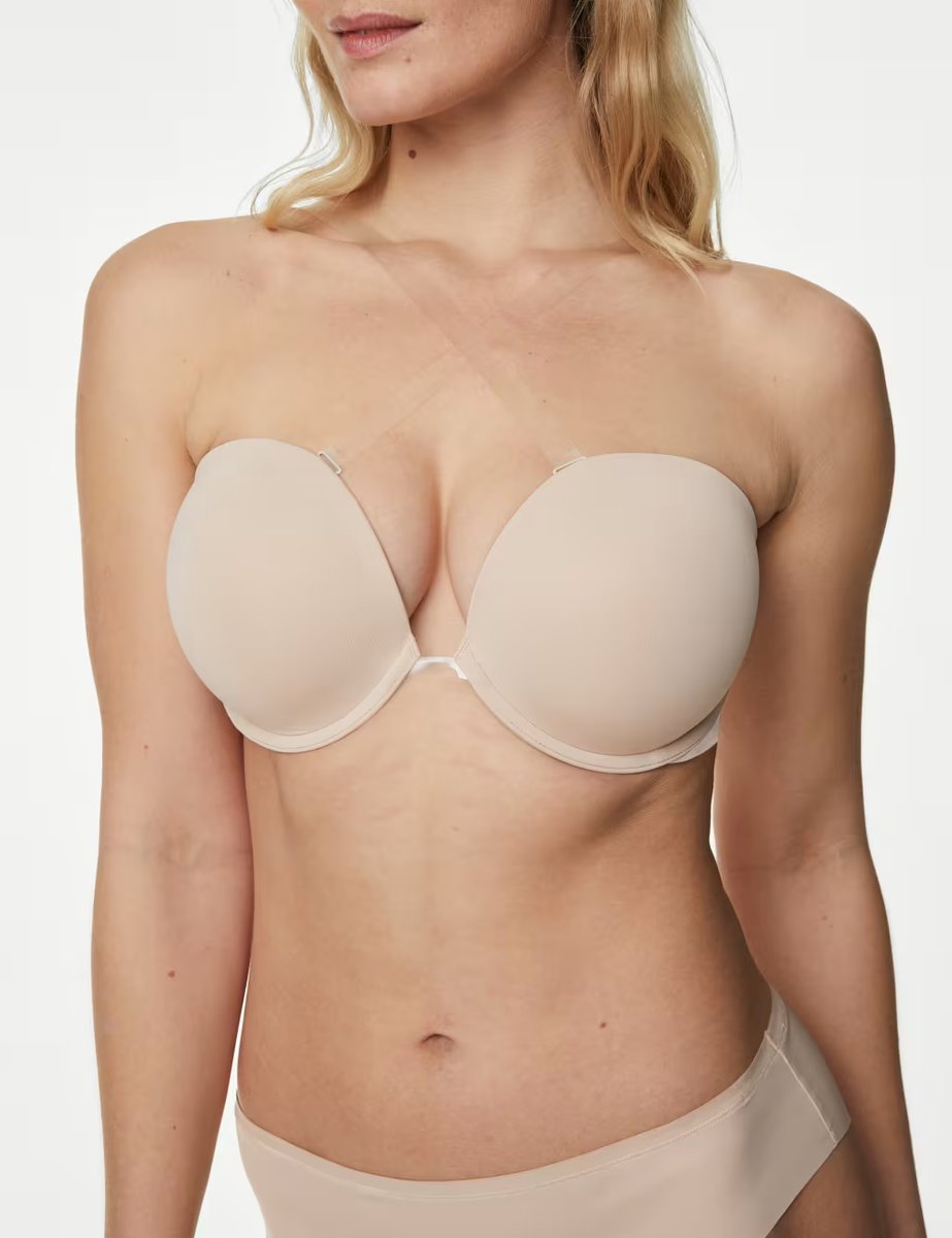 Marks & Spencer M&S Wired Multiway Push Up Bra (A-DD) Opaline - 4