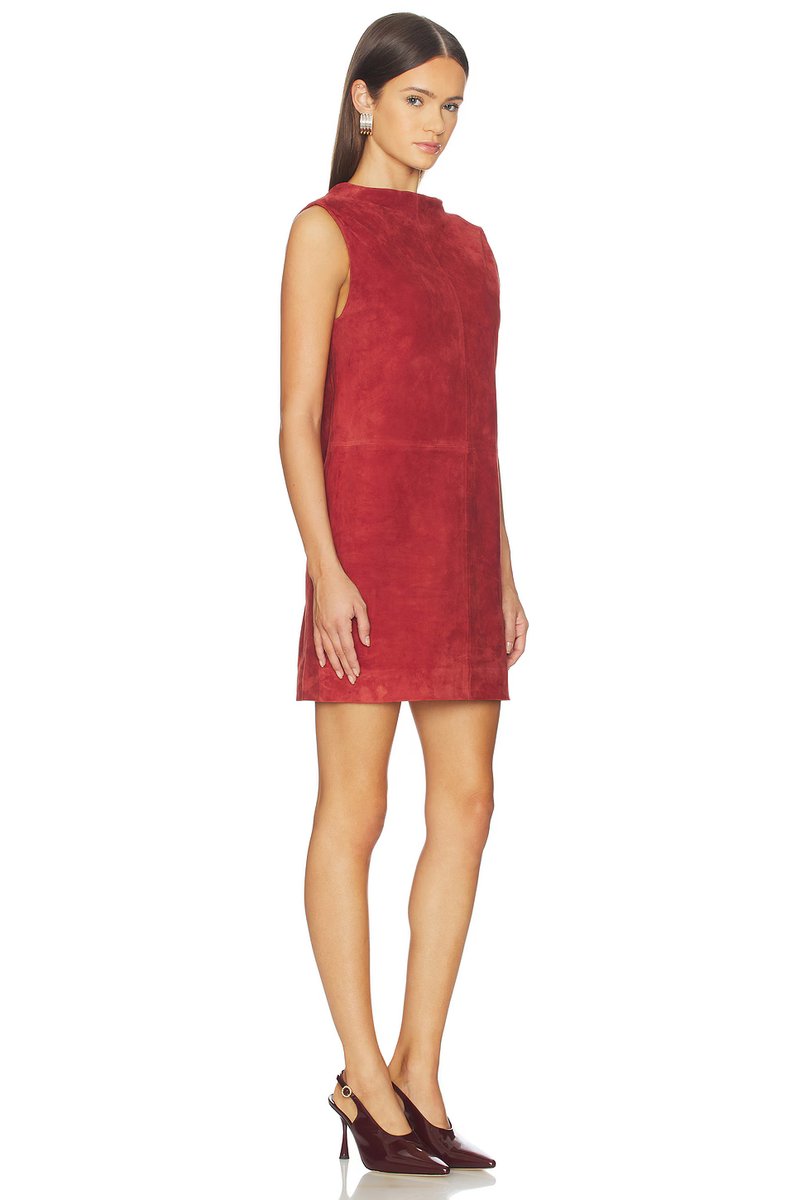 revolve Mona Suede Dress - 3
