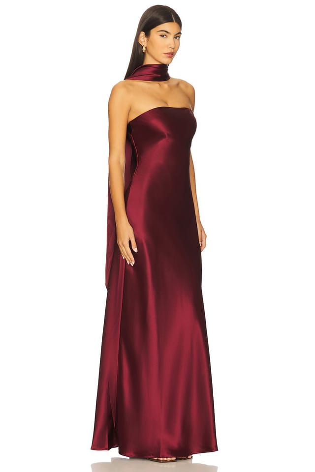 revolve The Lilia Satin Dress - 2