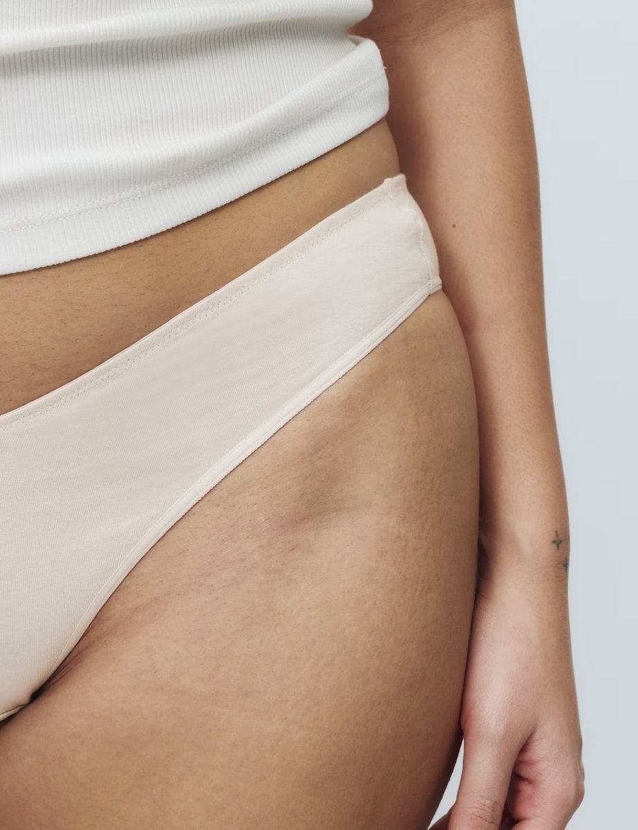 Marks & Spencer M&S 7 Pack Pure Cotton Miami Knickers Cream Mix - 3