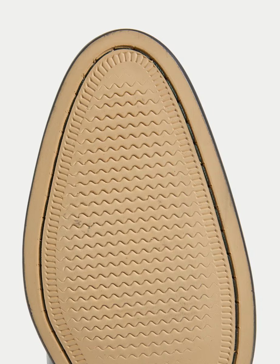 Marks & Spencer M&S Leather Monk Strap Shoes Black - 3