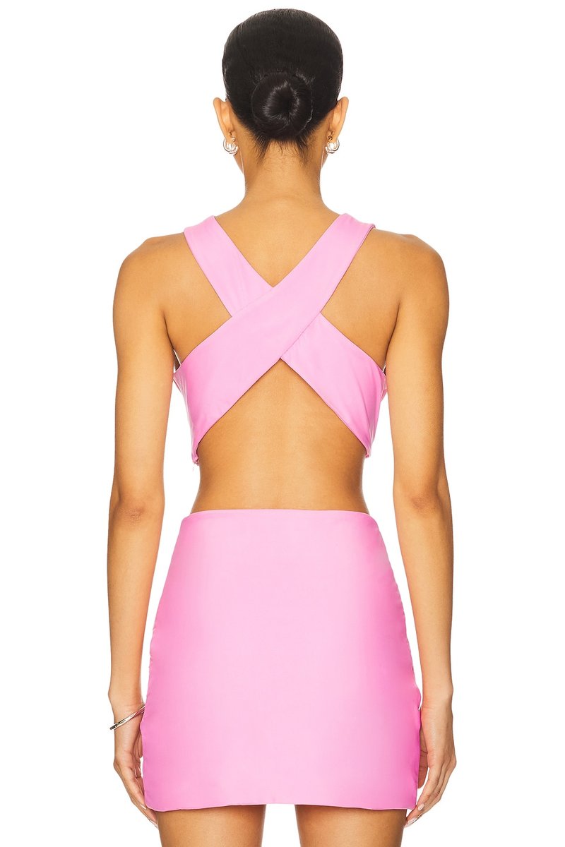 revolve Shell Hand Beaded Top - 3