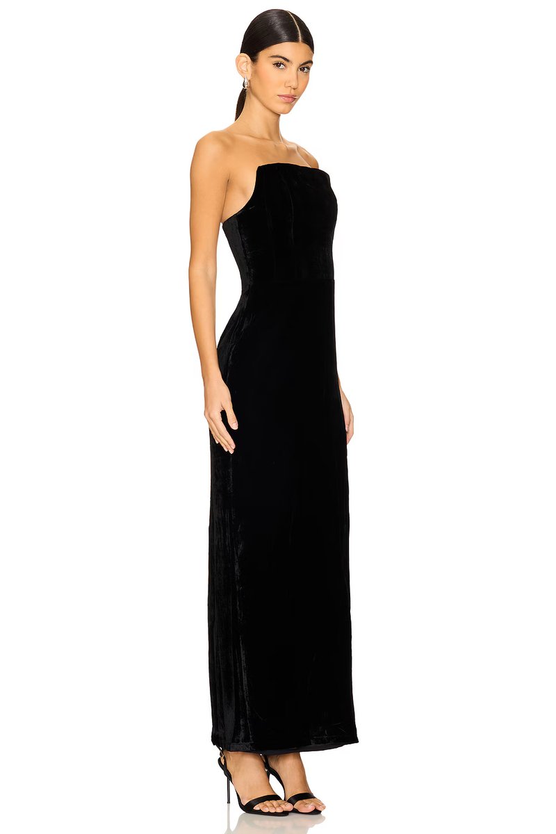 revolve Emery Velvet Maxi Dress - 3