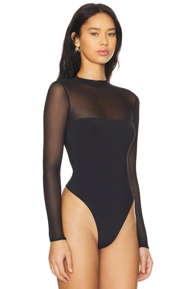 revolve Brandi Mesh Bodysuit - 3